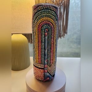 Custom Teacher Rhinestone 20oz tumbler